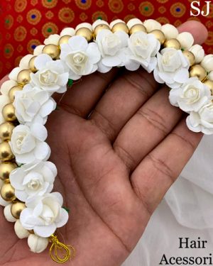 Hair Piece White