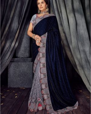 Saree Velvet 4505